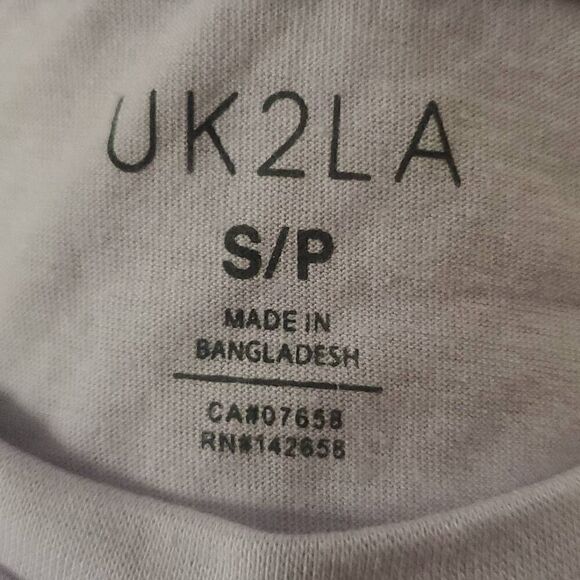 NEW WITH TAGS UK2LA WOMENS TEE - Picture 4 of 4